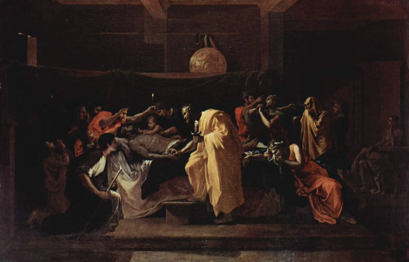 Äärimmäinen voitelu - Nicolas Poussin