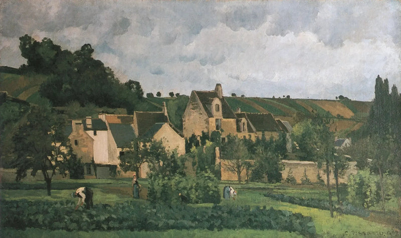 Hermitage Pontoisessa - Camille Pissarro