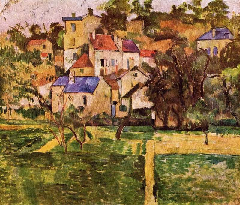 Hermitage Pontoisessa - Paul Cézanne