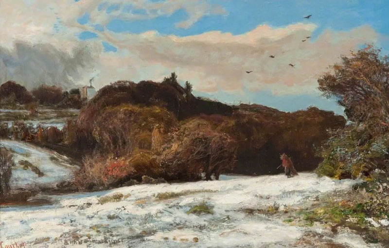 Talvi Ornansissa - Gustave Courbet
