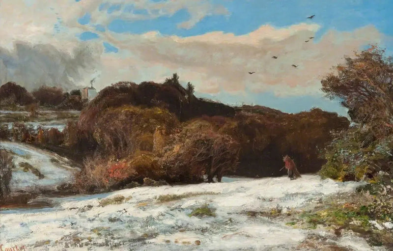 Talvi Ornansissa - Gustave Courbet