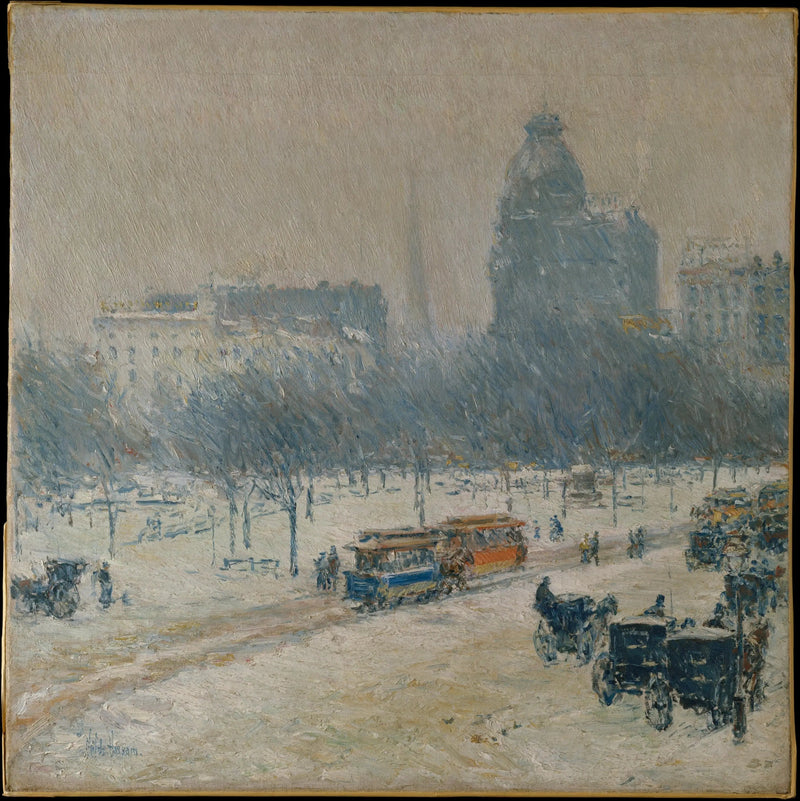 Talvi Union Squarella - Childe Hassam