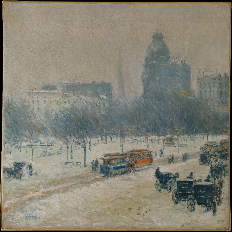 Talvi Union Squarella - Childe Hassam