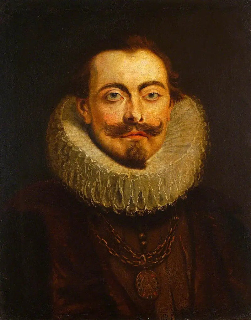 Mies mansikan kanssa - Peter Paul Rubens