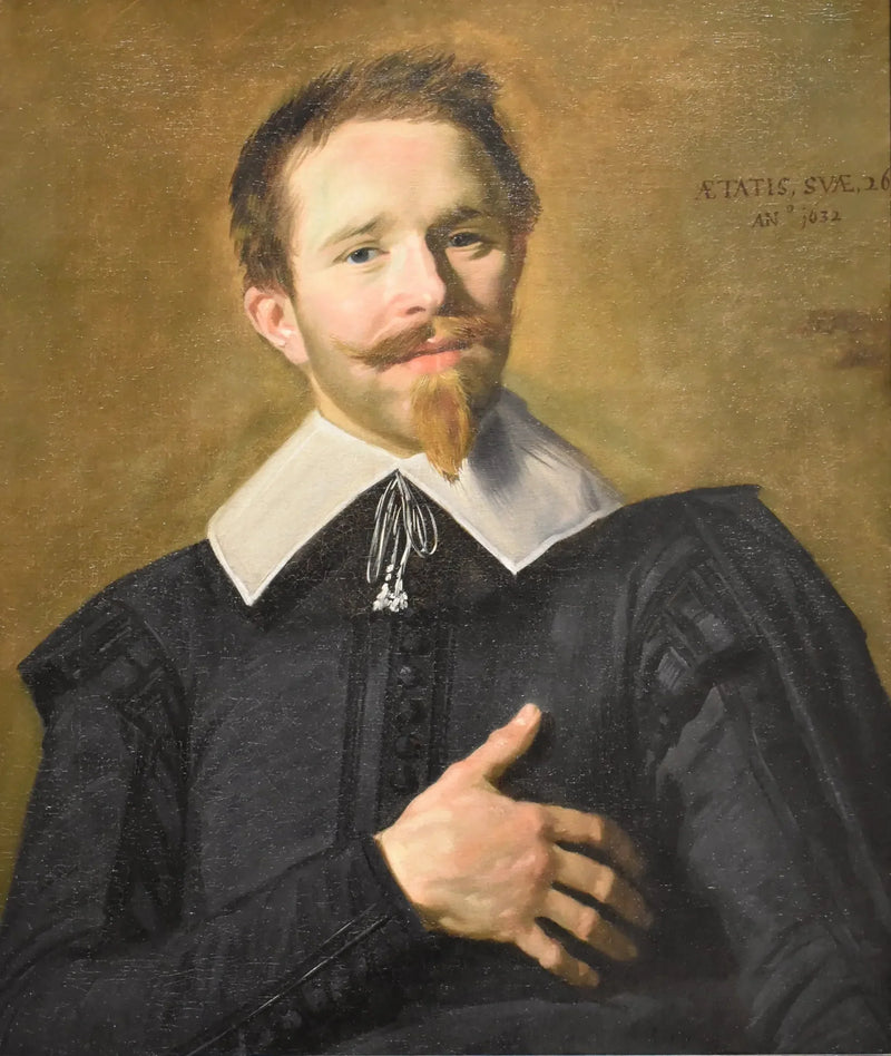 Mies käsi sydämen päällä - Frans Hals