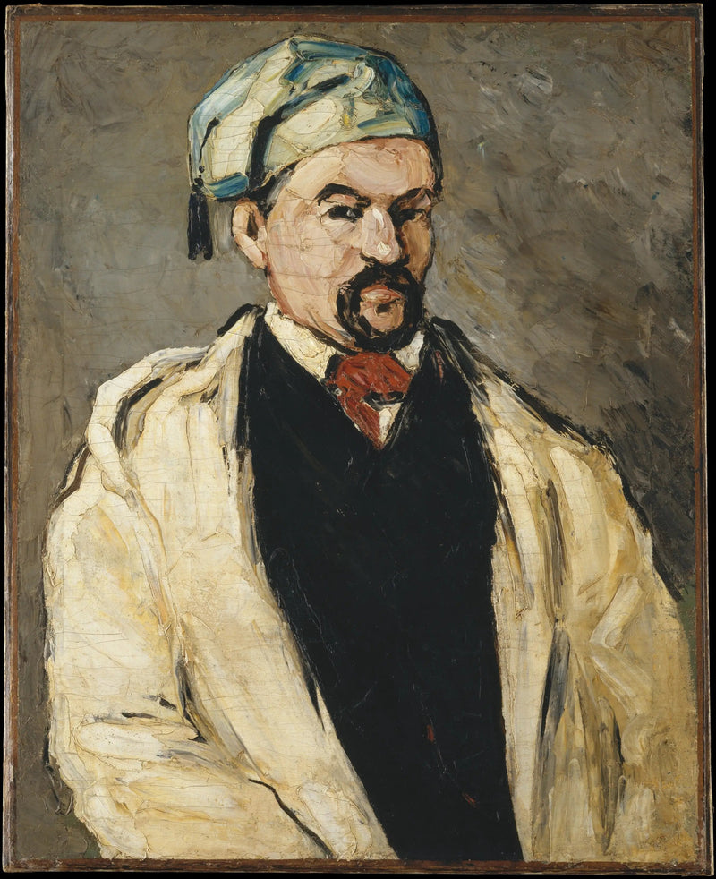 Puuvillapipoinen mies - Paul Cézanne