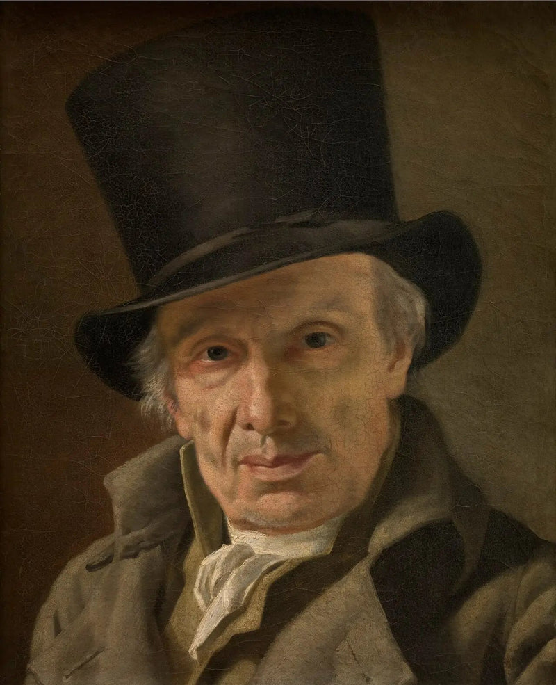 Hattuinen mies - Jacques-Louis David
