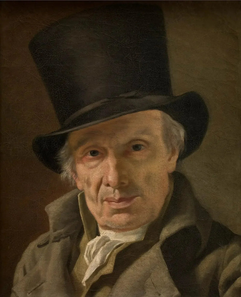 Hattuinen mies - Jacques-Louis David