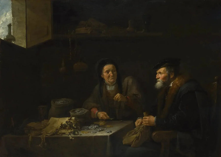 Ahne mies - David Teniers nuorempi