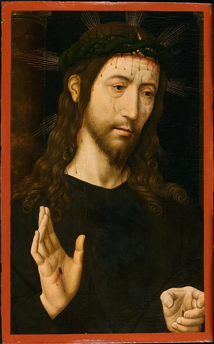 Kipuinen mies (Kristus piinattuna) - Domenico Ghirlandaio