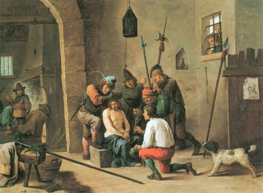 Kipuinen mies - David Teniers nuorempi