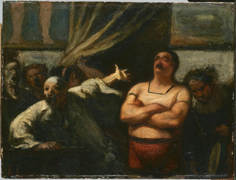 Vahva mies - Honoré Daumier