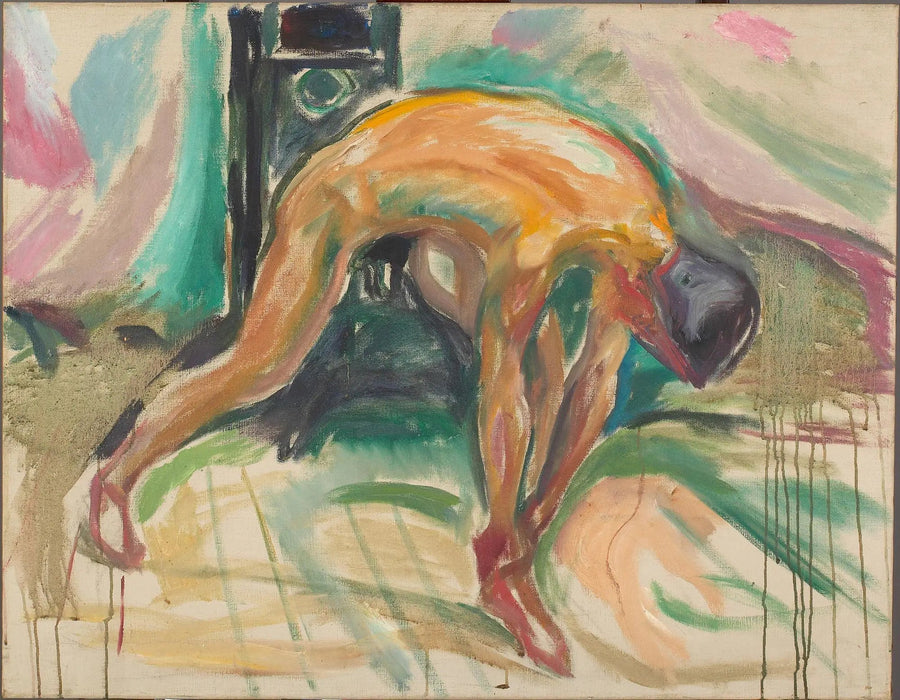 Mies ei pidä enää nilkastaan - Edvard Munch