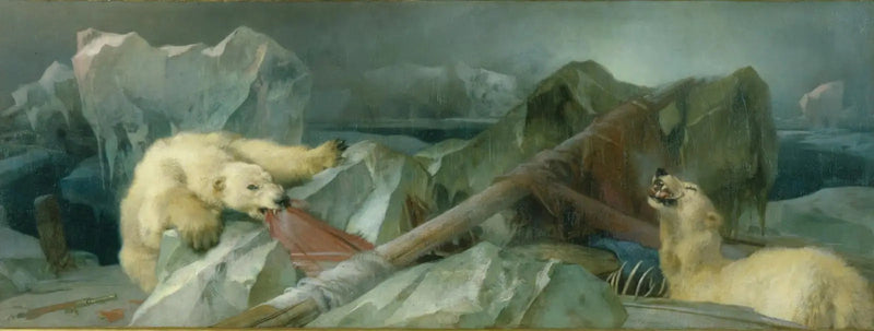 Mies ehdottaa, Jumala päättää - Edwin Henry Landseer