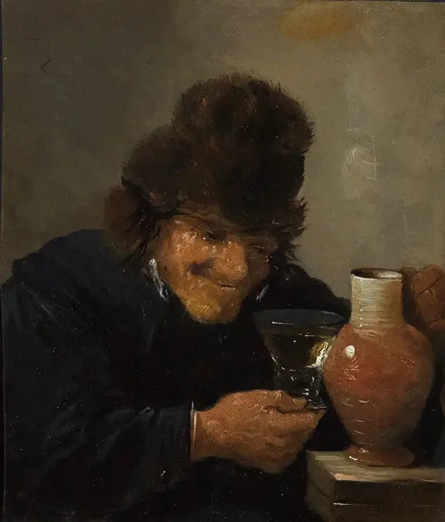 Mies, joka juo - David Teniers nuorempi