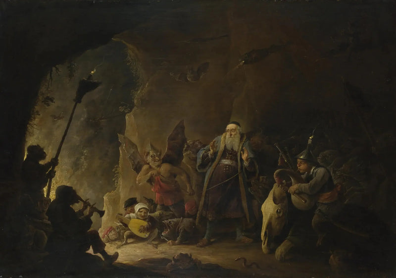 Rikas mies ajaa helvetissä - David Teniers nuorempi