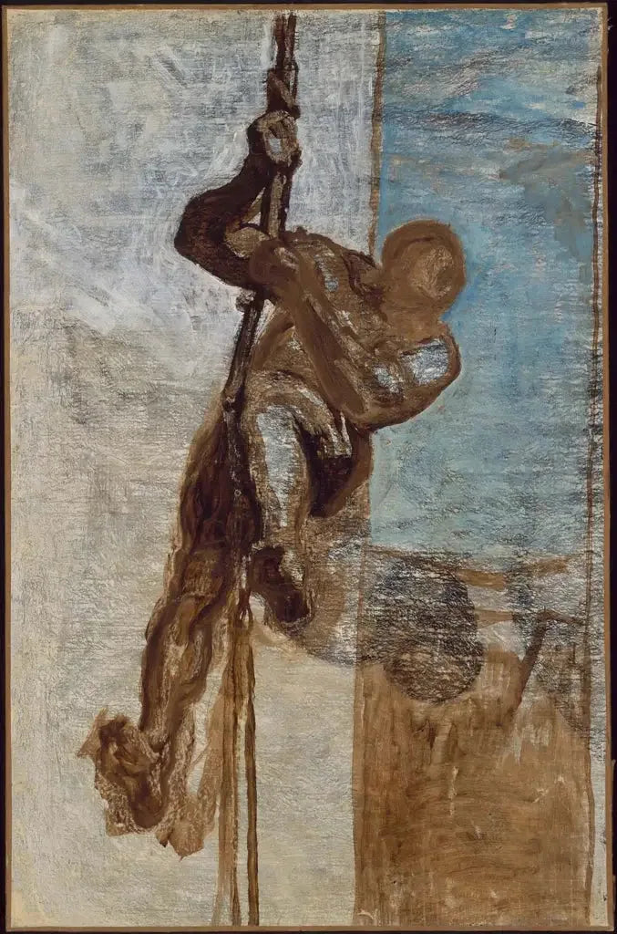 Mies köydellä - Honoré Daumier