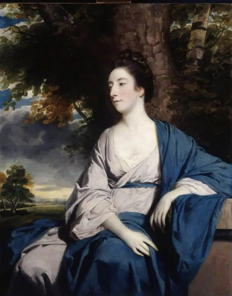 Kunnioitettava Mary Vernon, Mme George (Adams) Anson (1739-1843) - Joshua Reynolds
