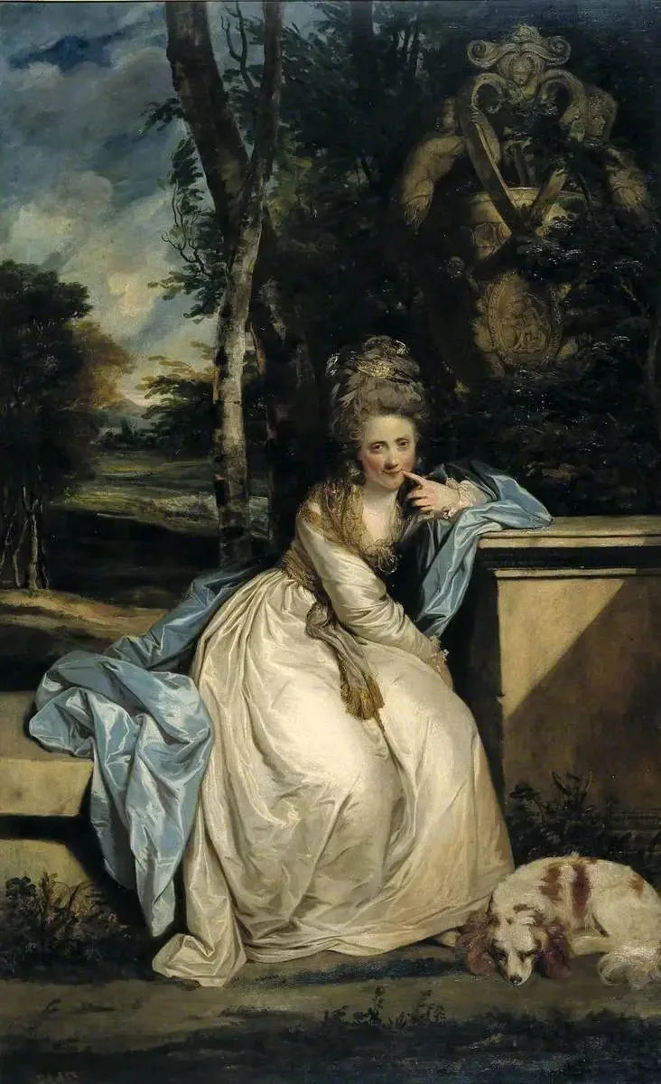 Kunnioitettava neiti Monckton - Joshua Reynolds