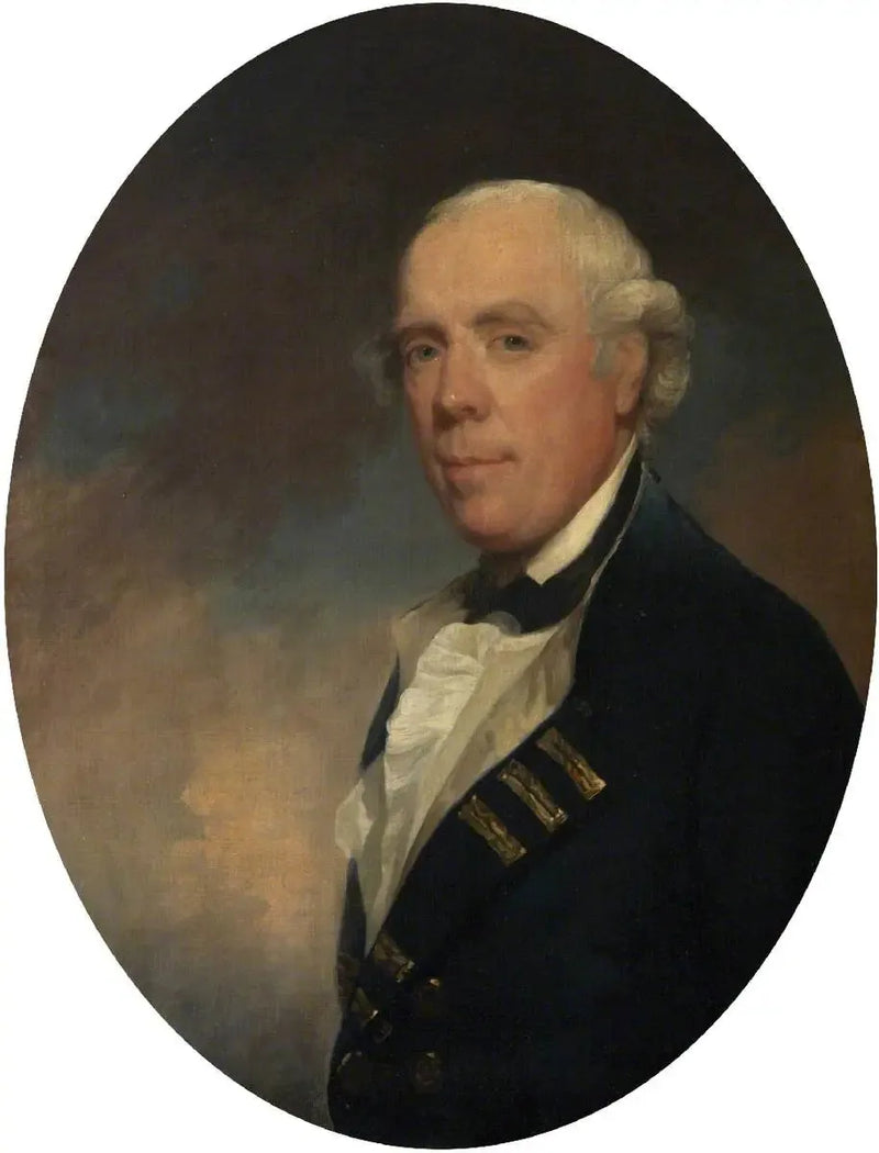 Kunnioitettava Samuel Barrington (1729-1800) - Gilbert Stuart