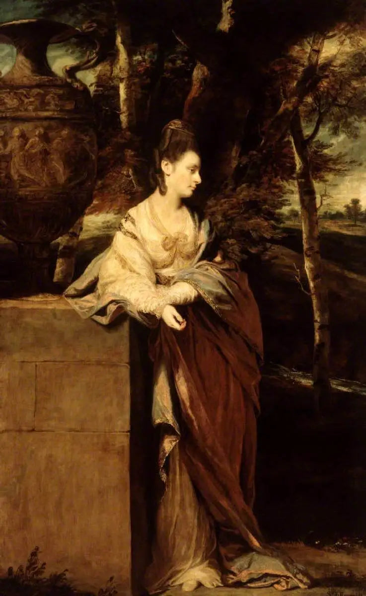 Kunnioitettava Theresa Robinson, Mme John Parker (1745-1775) - Joshua Reynolds