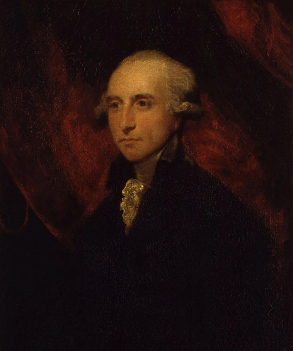 L'honorable William Windham - Joshua Reynolds image 1 copie de tableau peinte à la main