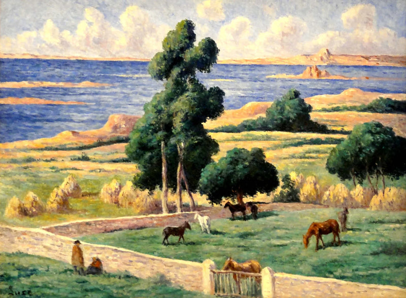 Puu saari, Kermouster, Lézardrieux - Maximilien Luce