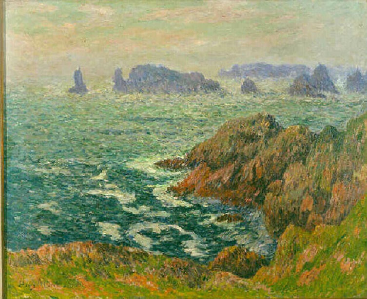 Ouessantin saari, Kellerin tie - Henry Moret