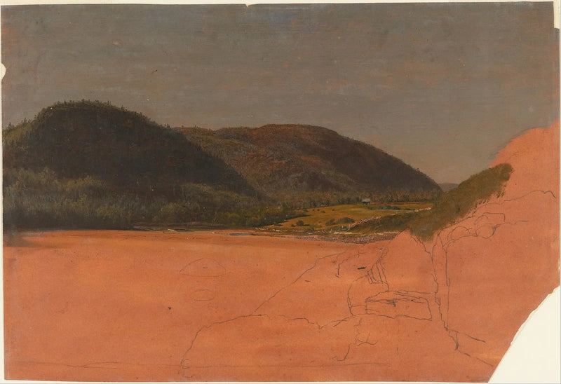 Tyhjävuorten saari? - Frederic Edwin Church