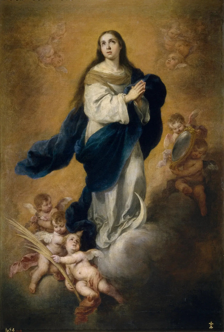 Puhtaan Neitsyt Marian ilmestyminen - Bartolomé Esteban Murillo