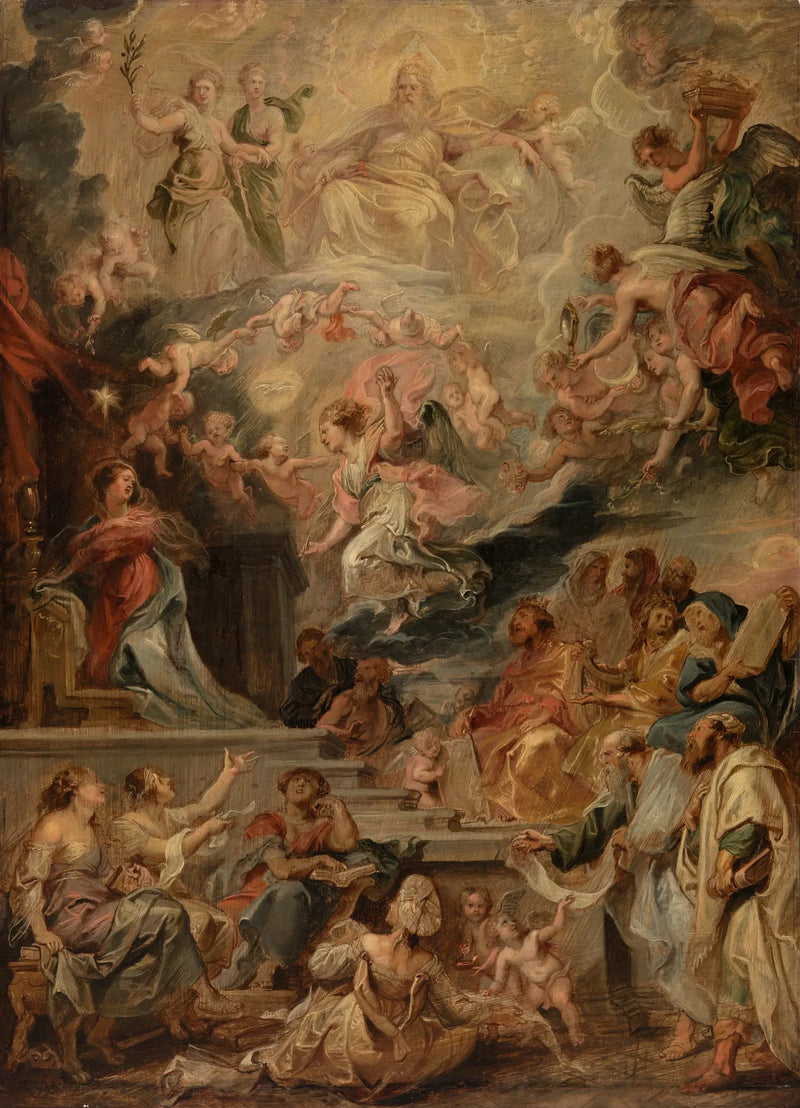 Inkarnaatio kaikkien profetioiden täyttymyksenä - Peter Paul Rubens