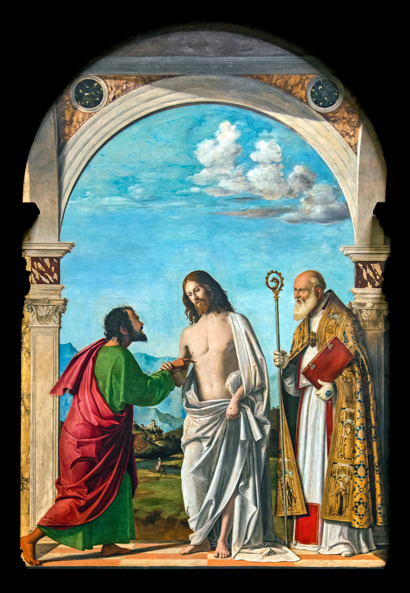 Pyhän Tomin epäuskoisuus - Cima da Conegliano