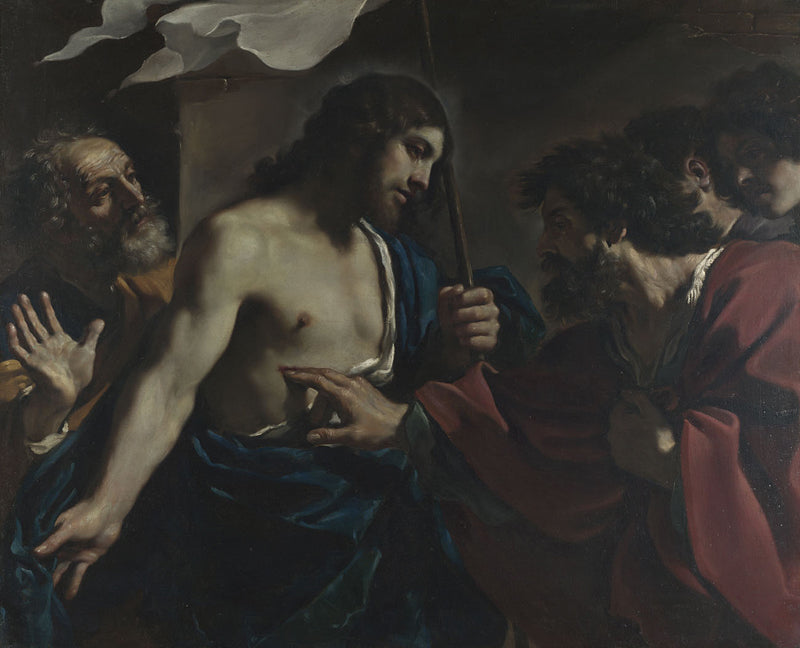 Pyhän Tomin epäilys - Guercino