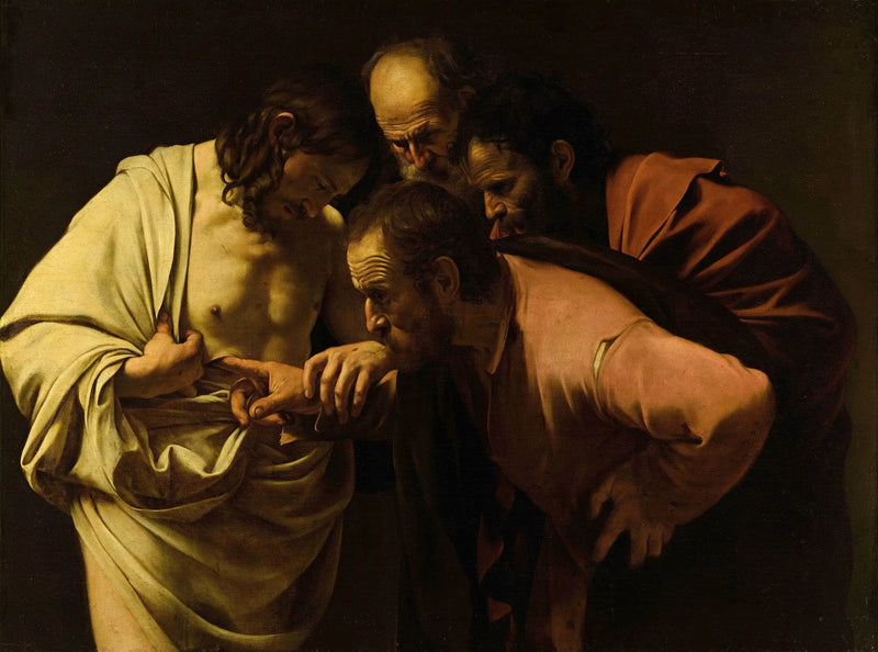 Pyhän Tuomaan epäusko - Caravaggio