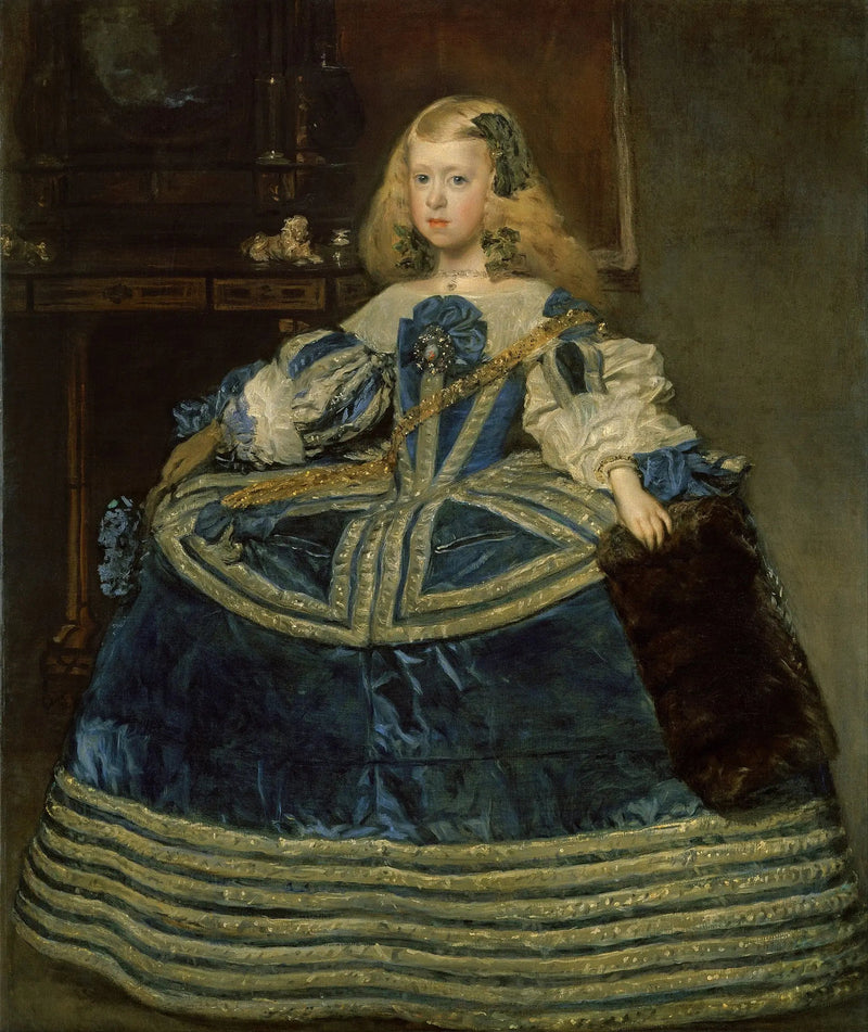 Infante Marguerite sinisessä - Diego Velázquez