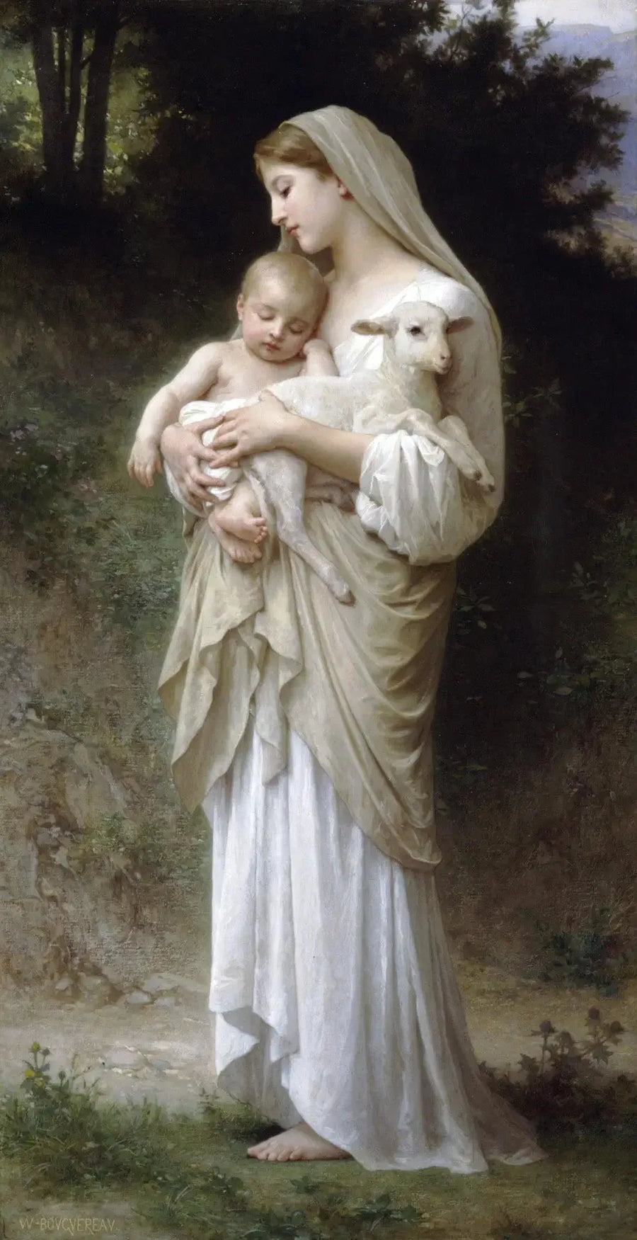 Viattomuus - Bouguereau