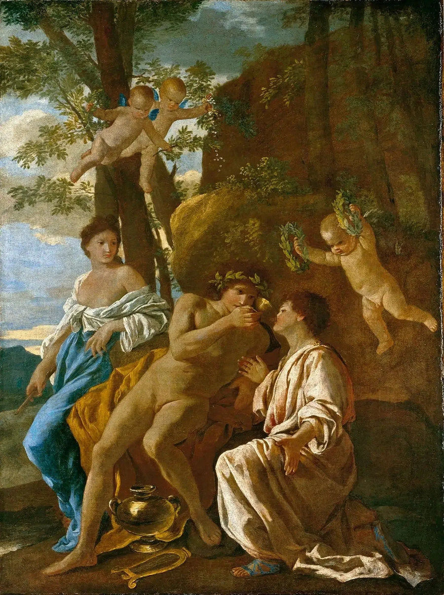 Runoilijan inspiraatio - Nicolas Poussin