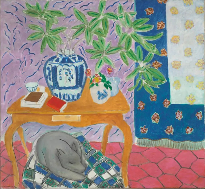 Sisustus koiran kanssa - Henri Matisse