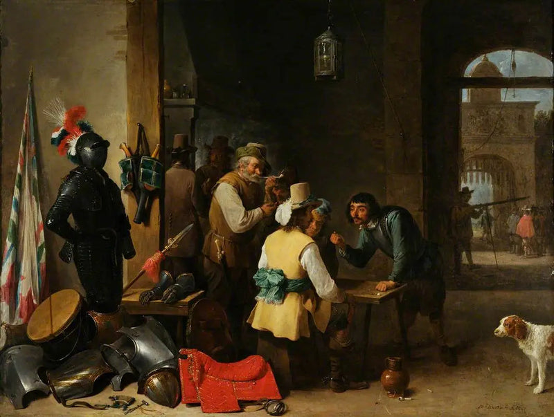 Vartalon sisäpuoli - David Teniers nuorempi