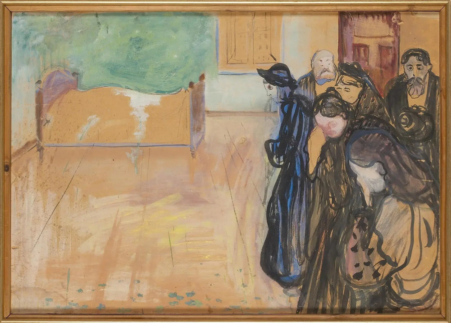 Kuoleman haju - Edvard Munch