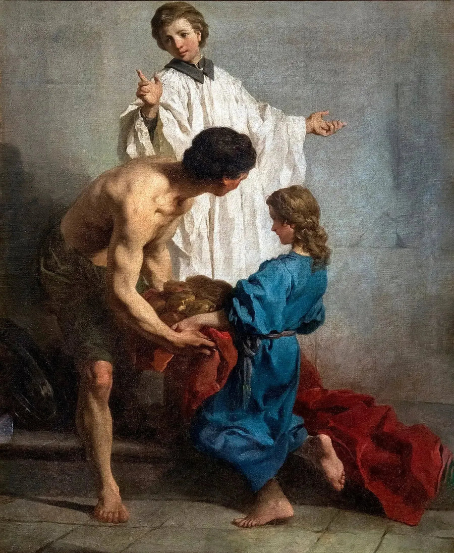 Leivän tarjoaminen - Pierre Subleyras