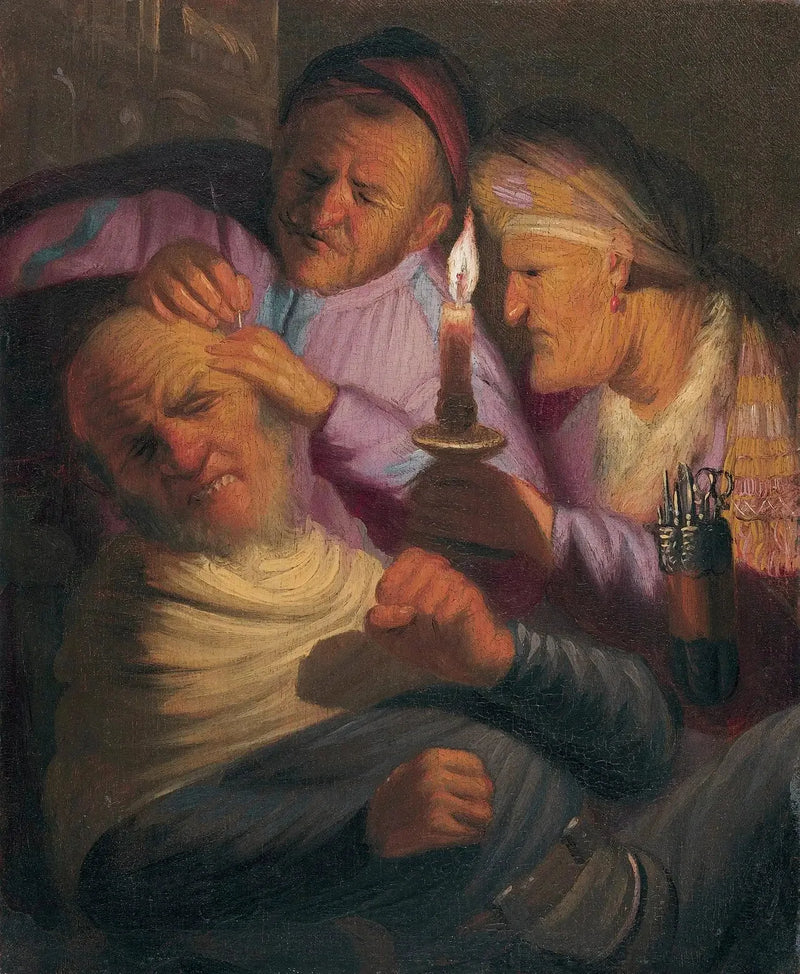 Toiminta (Kosketuksen allegoria) - Rembrandt