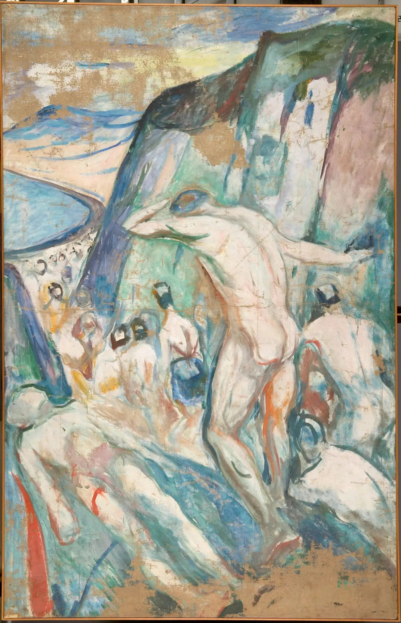 Myrsky: oikea osa - Edvard Munch