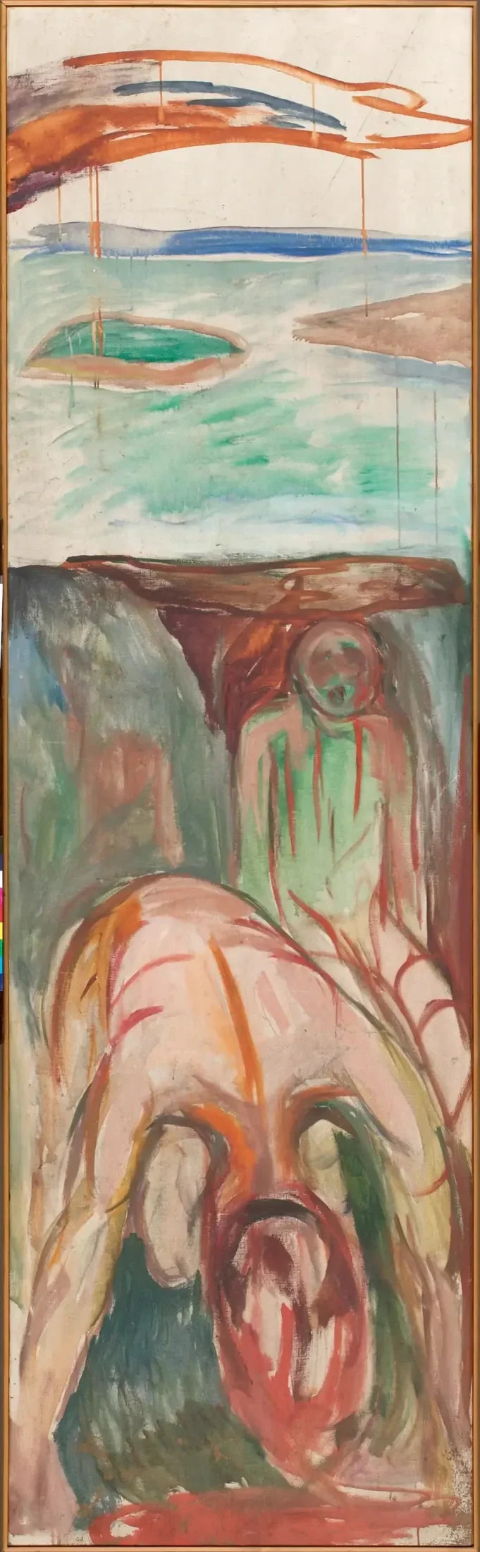 Myrsky: oikea keskiosa - Edvard Munch