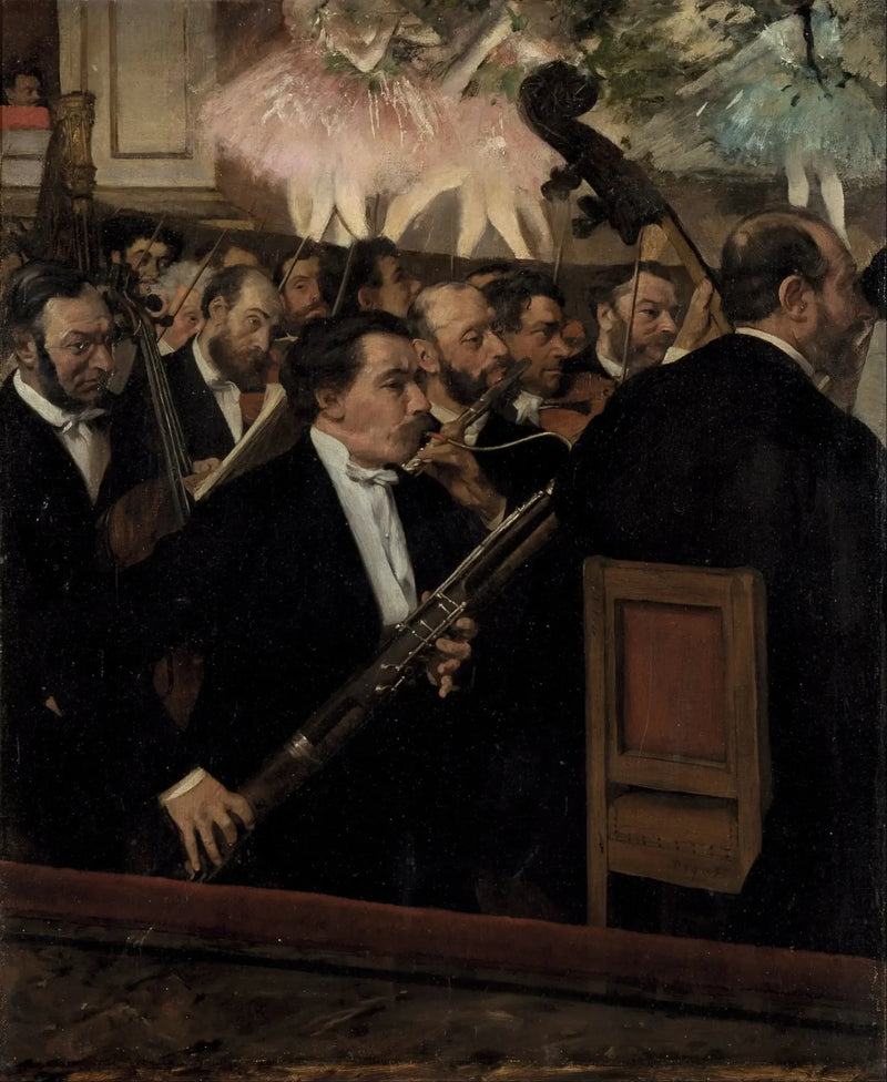 Oopperan orkesteri - Edgar Degas