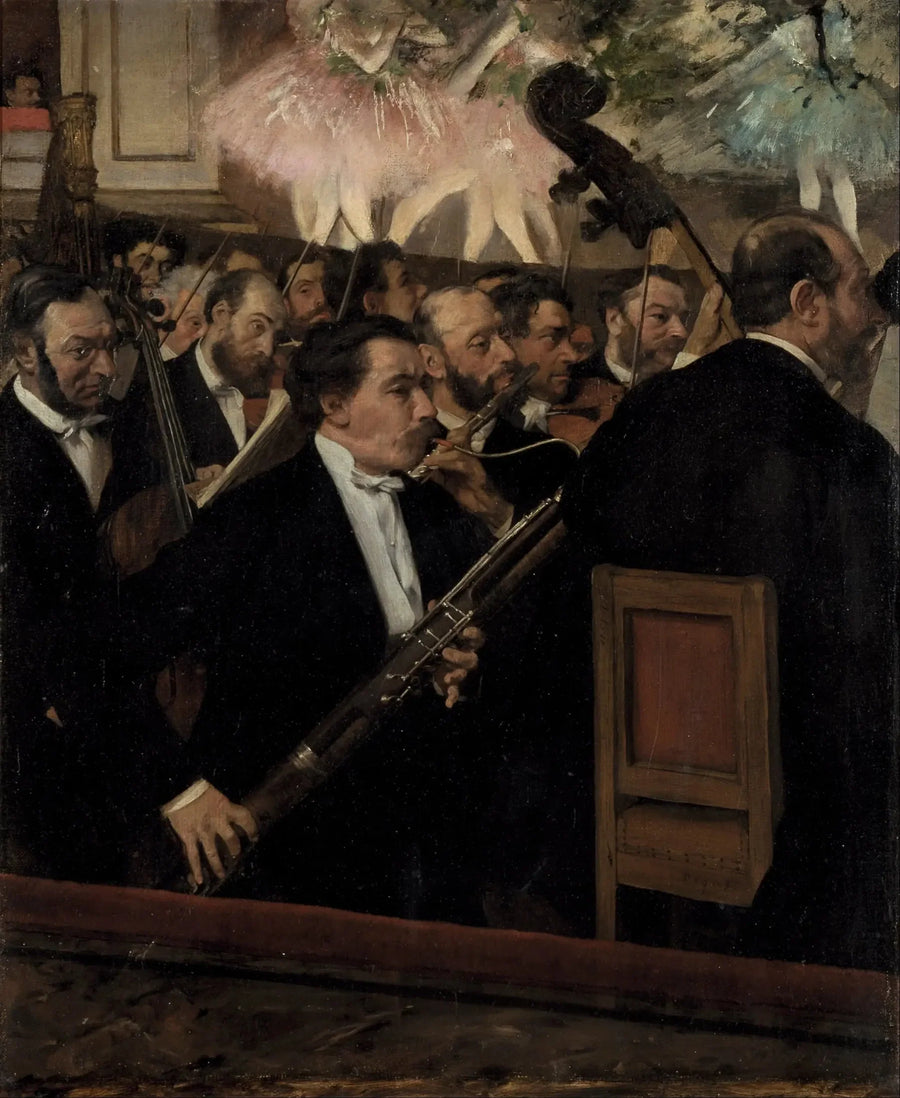Oopperan orkesteri - Edgar Degas