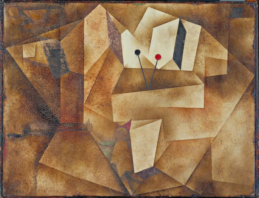 Puhallinsoitin (Die Pauken-Orgel) - Paul Klee