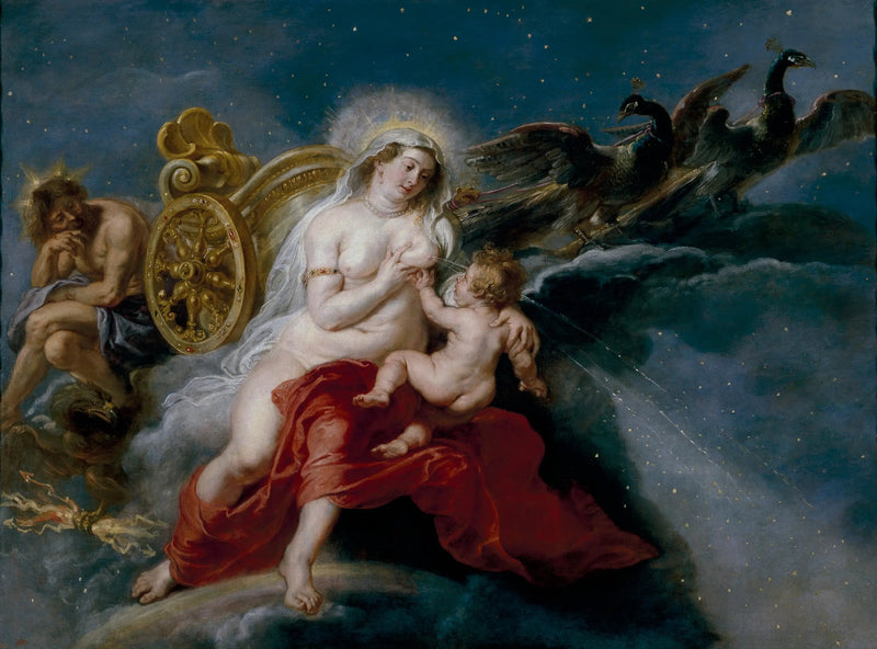 Linnunradan alkuperä - Peter Paul Rubens