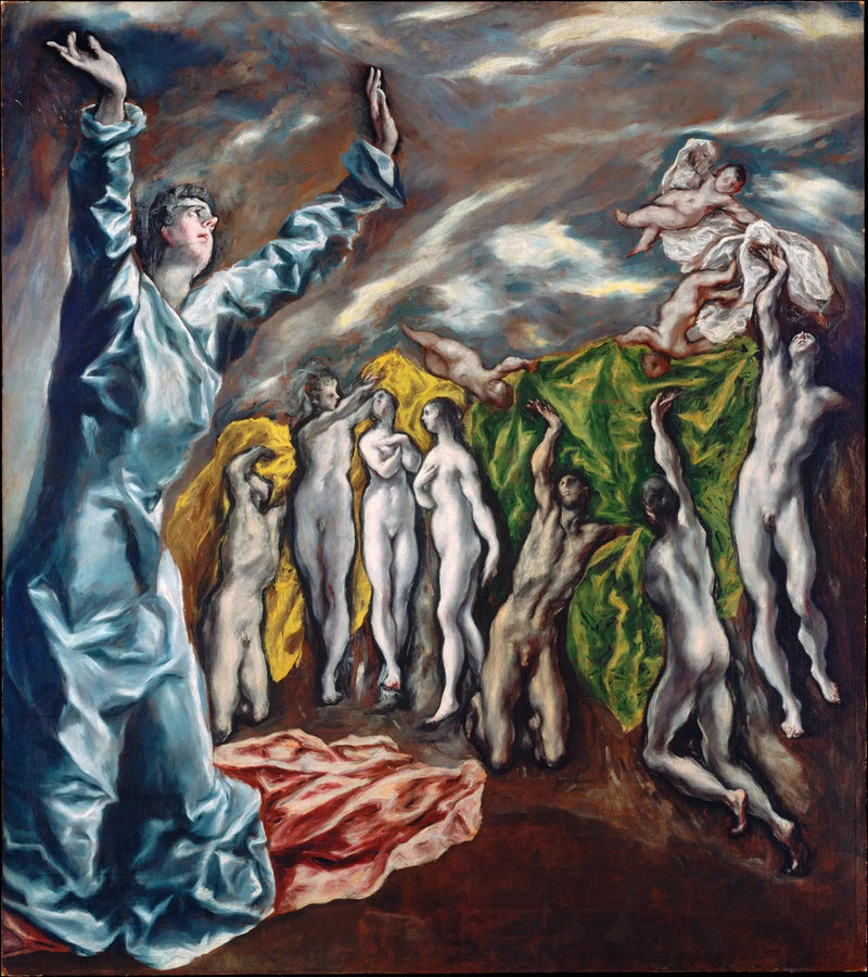 Viidennen sinetin avaaminen - El Greco