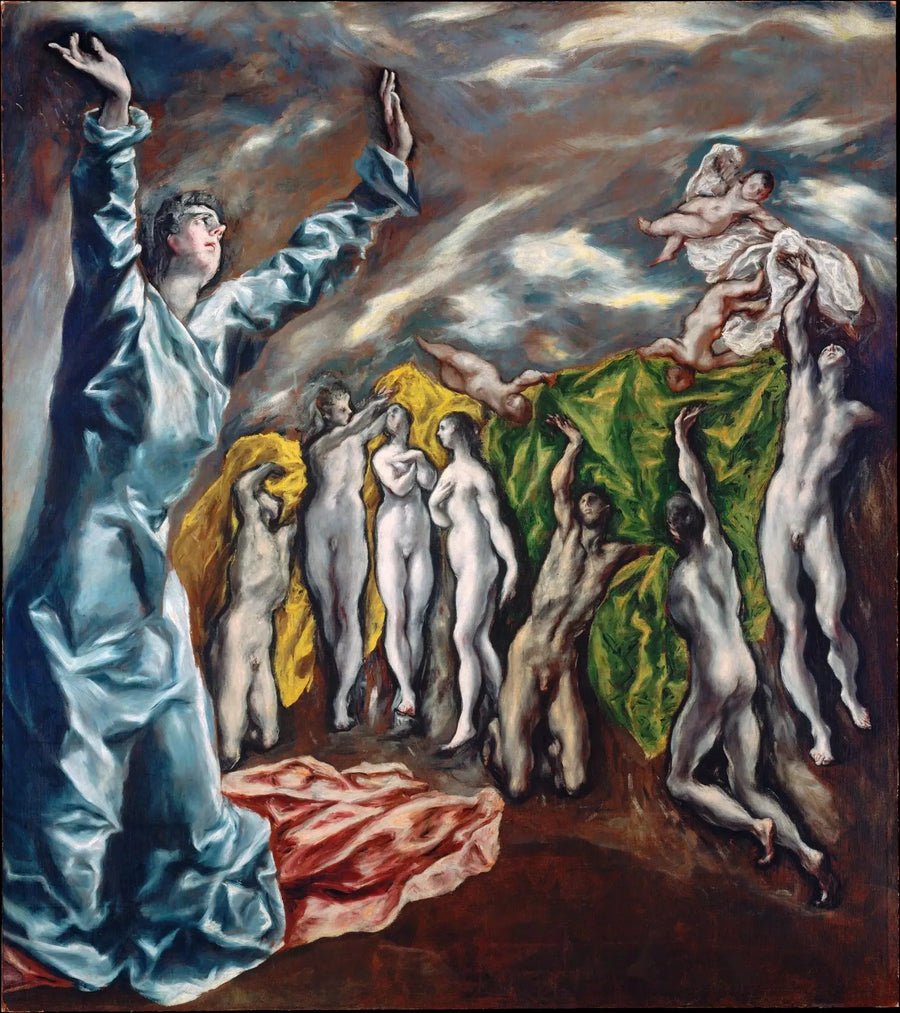 Viidennen sinetin avaaminen - El Greco